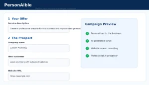 personaible-campaign-setup